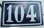 plaque 104 002