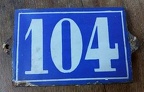 plaque 104 003