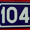 plaque 104 004