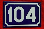 plaque 104 004