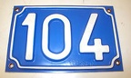 plaque 104 102