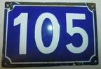 plaque 105 004