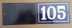 plaque 105 020