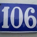 plaque 106 002