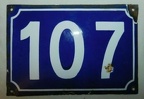 plaque 107 006
