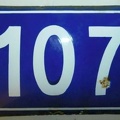 plaque 107 007