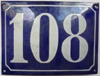 plaque 108 001