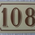 plaque 108 032