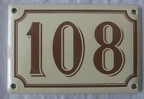 plaque 108 032