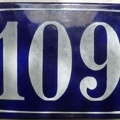 plaque 109 001