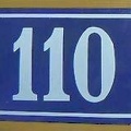 plaque 110 003