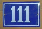 plaque 111 003