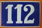 plaque 112 003