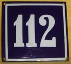 plaque 112 004