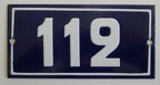 plaque 112 006
