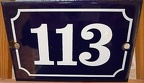 plaque 113 002