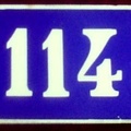 plaque 114 002