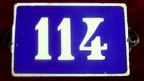 plaque 114 002