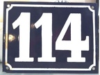 plaque 114 004