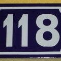 plaque 118 001