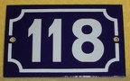 plaque 118 001