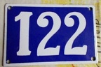 plaque 122 001