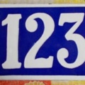 plaque 123 001