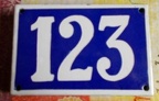 plaque 123 001