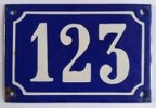 plaque 123 003