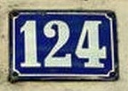 plaque 124 001