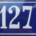 plaque 127 003