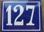 plaque 127 003