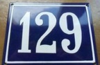 plaque 129 002