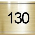 plaque 130 110