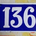 plaque 136 003