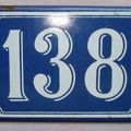 plaque 138 003