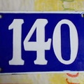 plaque 140 005