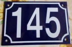 plaque 145 002