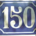plaque 150 001