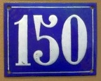 plaque 150 002