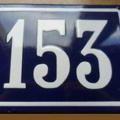 plaque 153 003