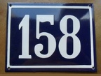 plaque 158 002