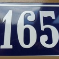 plaque 165 002