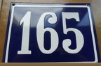 plaque 165 002