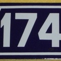 plaque 174 001