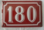 plaque 180 003