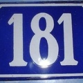 plaque 181 001