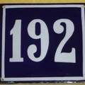 plaque 192 001