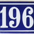 plaque 196 005