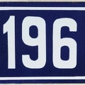 plaque 196 006